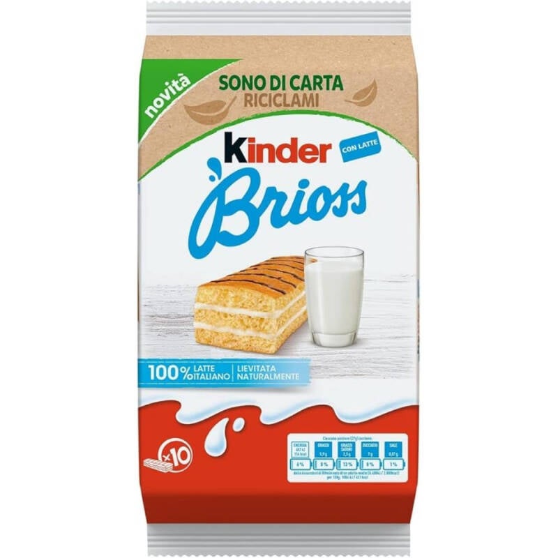 Ferrero Kinder Brioss Lait 270 g x 10
