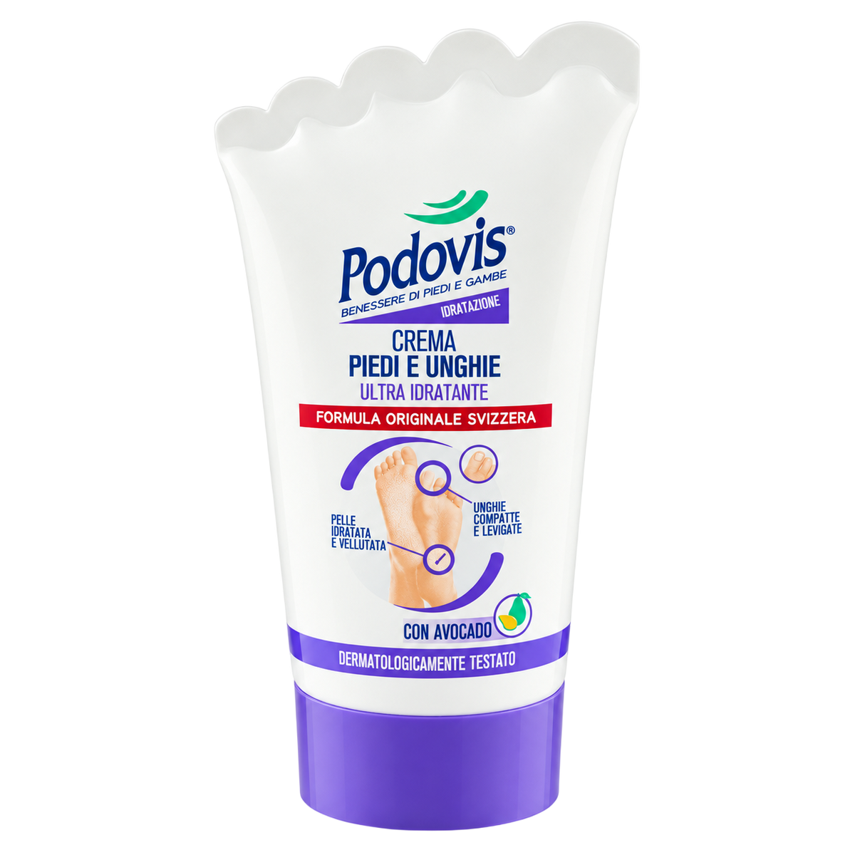 Podovis Crème Régénérante Talons Fendillés 75 ml
