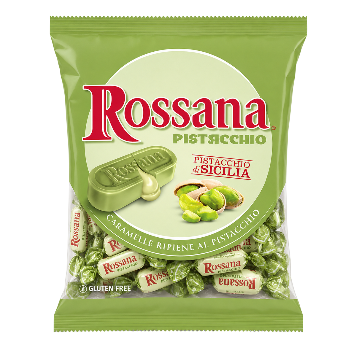 Rossana Bonbons Fourrés à la Pistache 135 g