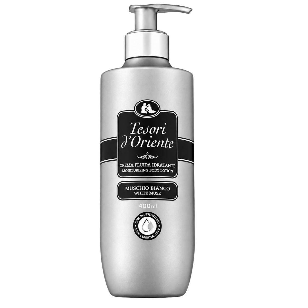 Tesori d’Oriente Muschio bianco crême de corps Hydratant 400 ml