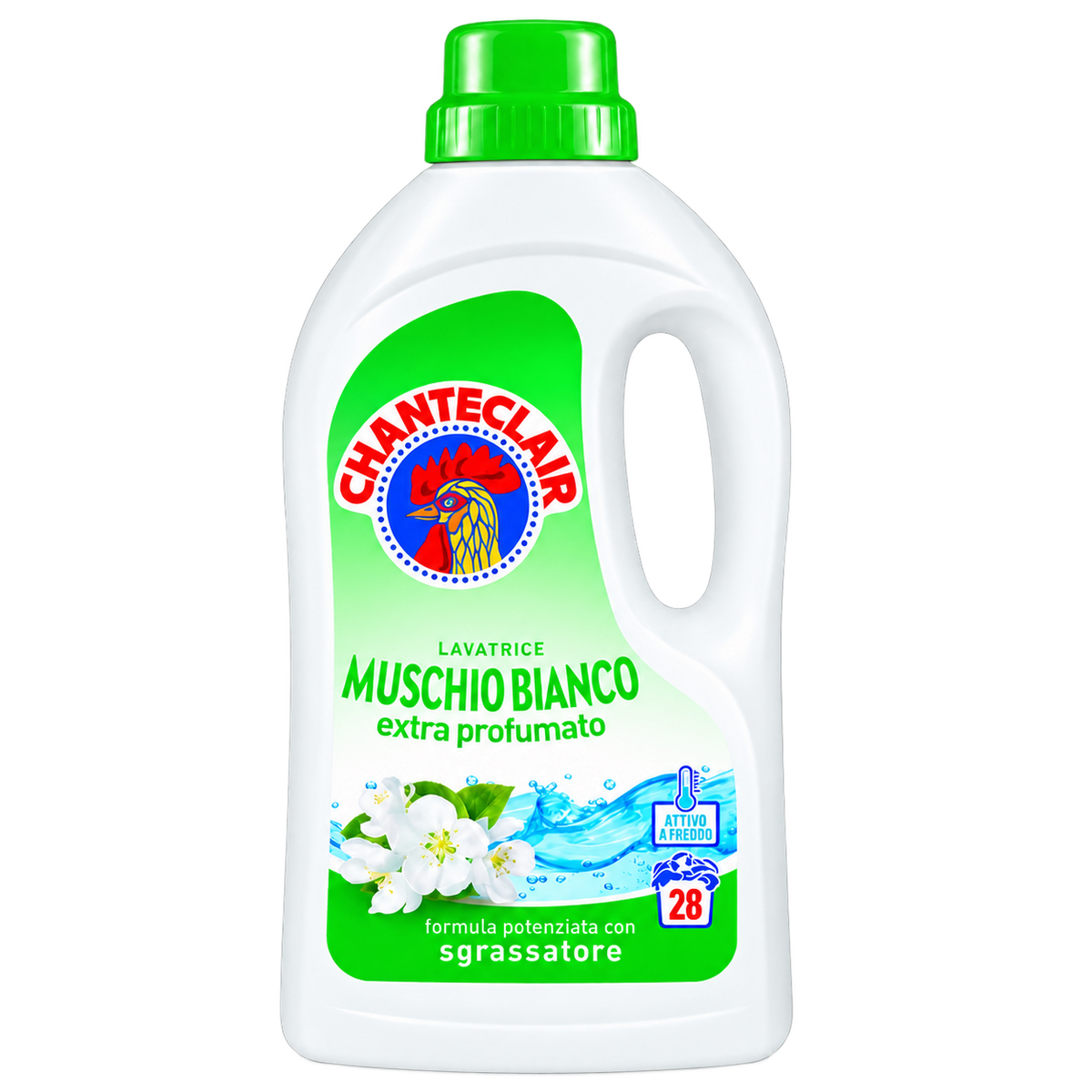 Chanteclair Lessive Muschio bianco, 28 lavages 1,26 L