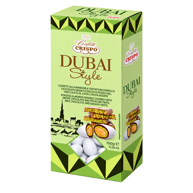 Confetti Crispo Dubai Style Blanc 150 g