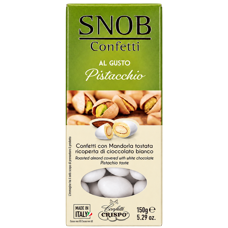 Confetti Crispo Snob à la Pistache 150 g