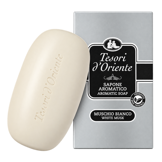 Tesori d'Oriente Savon Solide Muschio Bianco 125 g