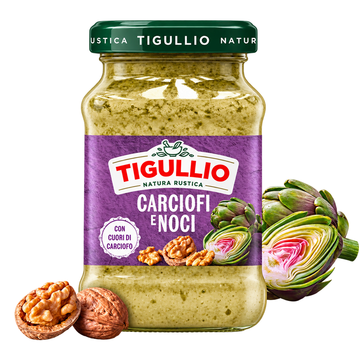 Tigullio Pesto Artichauts et Noix 185 g