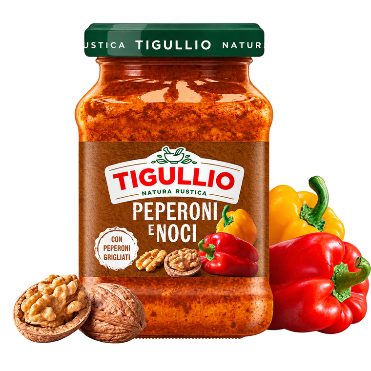 Tigullio Pesto Poivrons & Noix 190 g