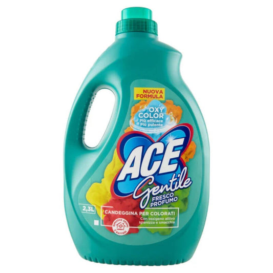 ACE Gentile Lessive Liquide Color Fraîchement Parfumé 1,595 L