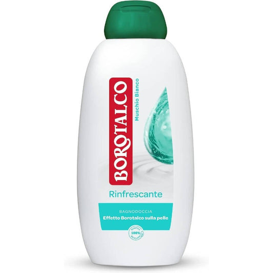 Borotalco Bain Douche Rafraîchissant Muschio Bianco 450 ml
