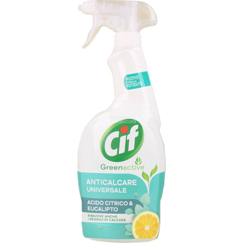Cif Vapos Anti-Calcaire Acide Citrique & Eucalyptus 650 ml