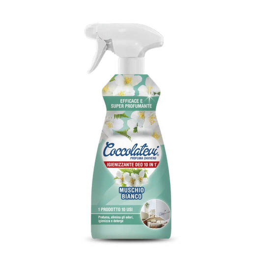 Coccolatevi Désinfectant Déodorant 10 en 1 Muschio Bianco 500 ml