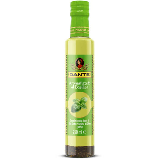 Dante Huile d'Olive Aromatisée au Basilic 250 ml
