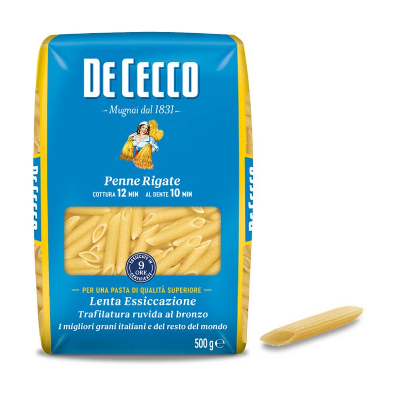 De Cecco Pâtes Penne Rigate n° 41 500 g