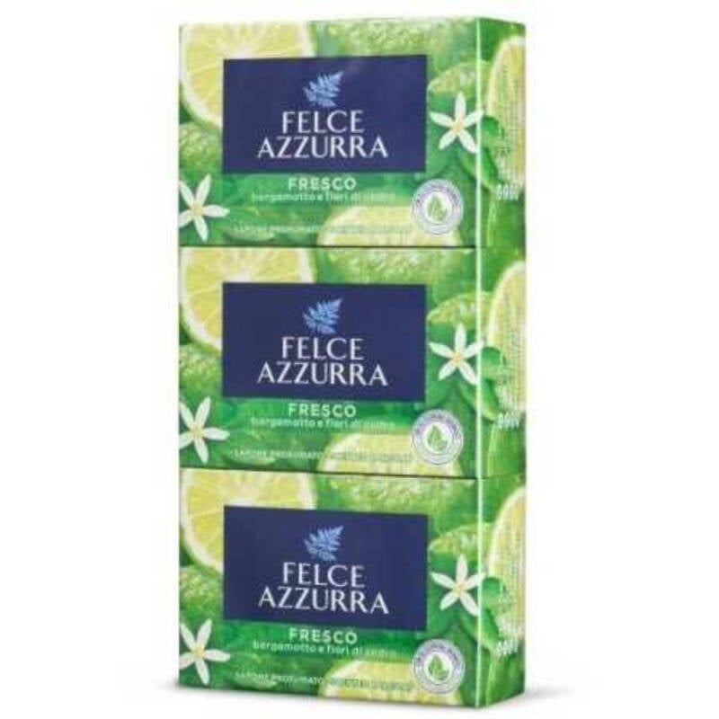 Felce Azzurra Savon Solide Fresco x 3