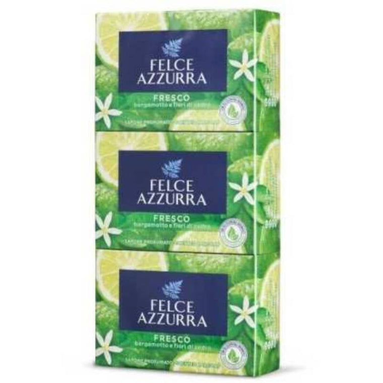 Felce Azzurra Savon Solide Fresco x 3