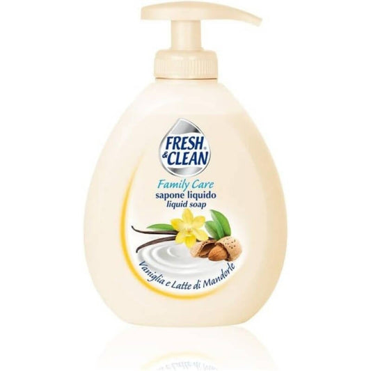 Fresh Clean Savon Liquide Vanille - Amande 300 ml