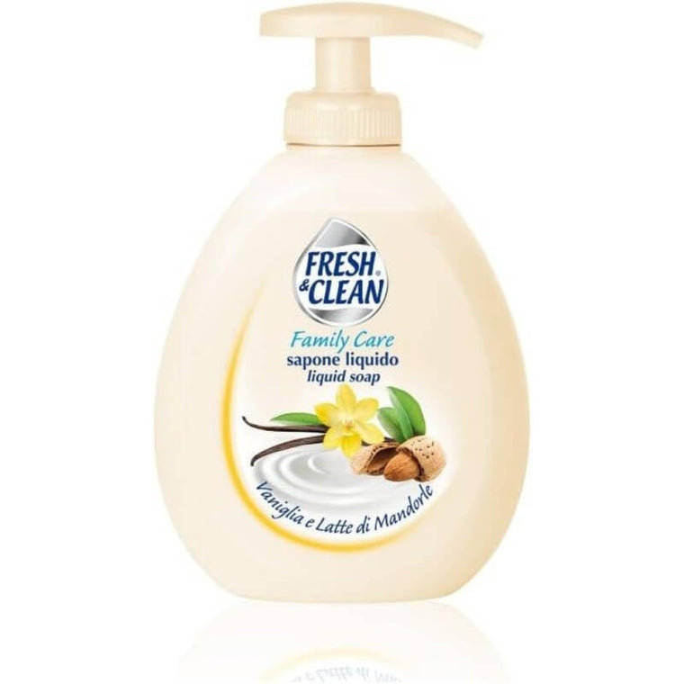 Fresh Clean Savon Liquide Vanille - Amande 300 ml