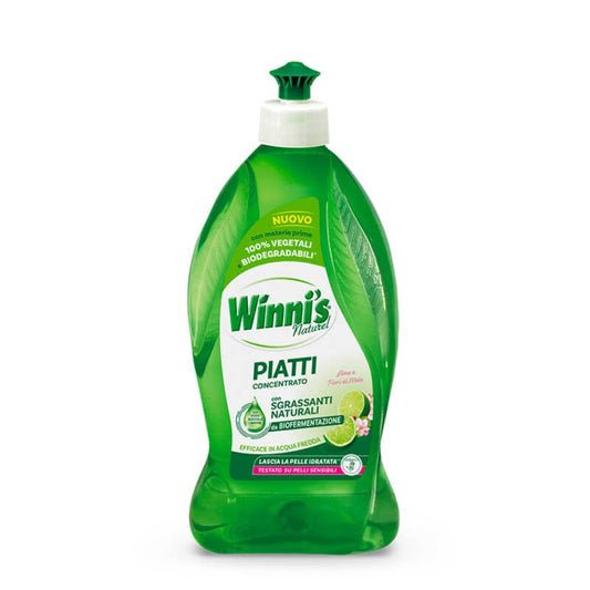 Winni's Liquide Vaisselle Concentré Citron Vert & Fleur de Pommier 480 ml