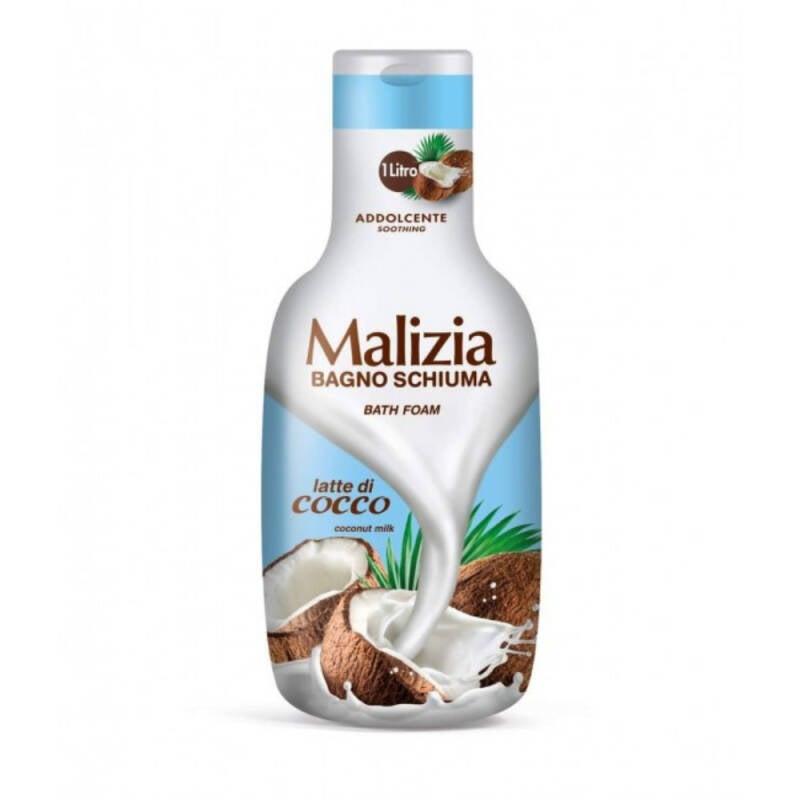 Malizia Bain Moussant Lait de Coco 1 L