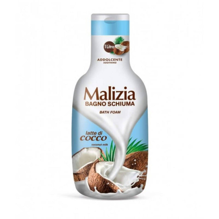 Malizia Bain Moussant Lait de Coco 1 L