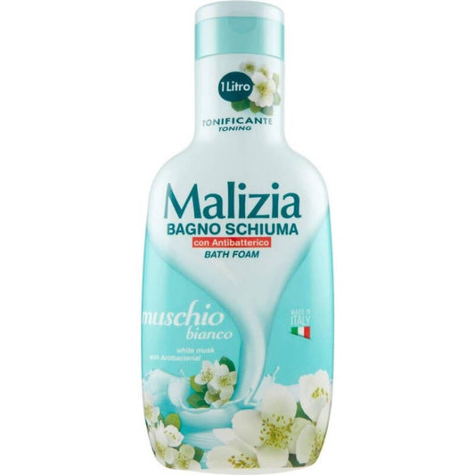 Malizia Bain Moussant Muschio Bianco 1 L