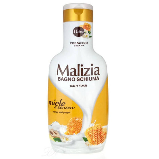 Malizia Bain Moussant Miel 1 L