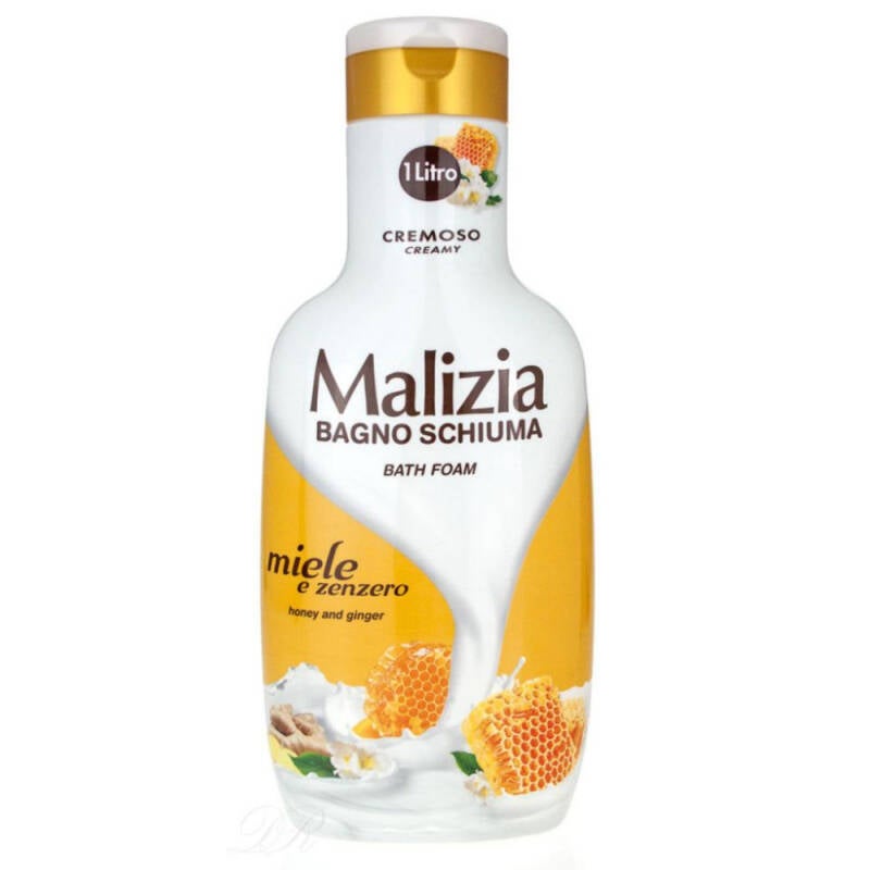 Malizia Bain Moussant Miel 1 L