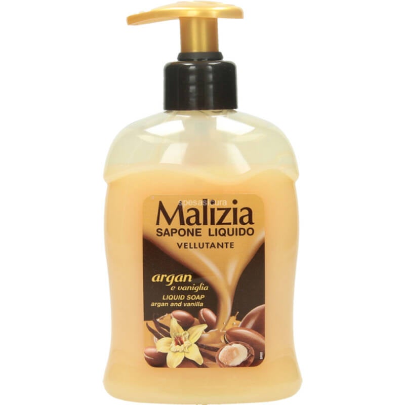 Malizia Savon Liquide Argan & Vanille 300 ml