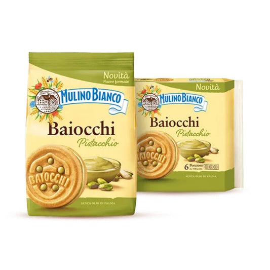 Mulino Bianco Biscuits Baiocchi Pistache 168 g