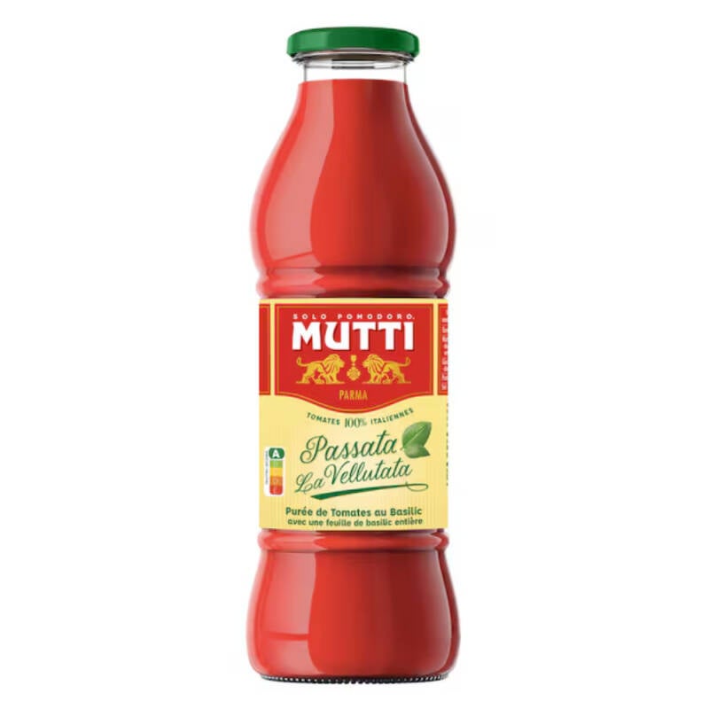 Mutti Coulis de Tomates au Basilic 700 g