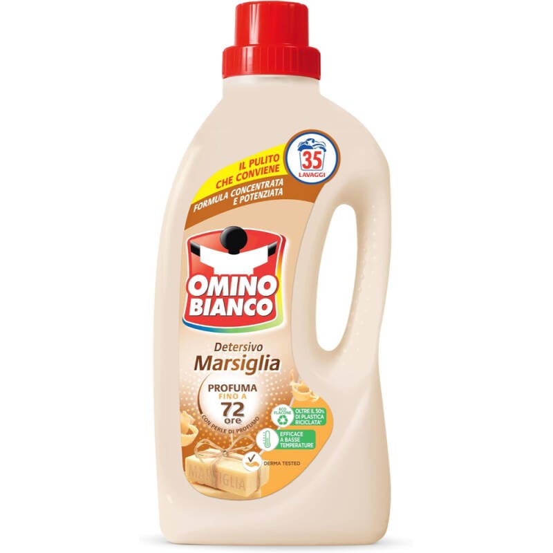 Omino Bianco Lessive Liquide Marseille 35 Lavages 1,4 L