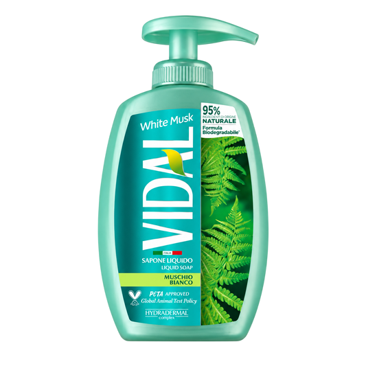 Vidal Savon Liquide Muschio Bianco 300 ml