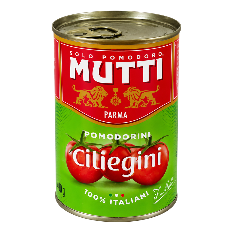 Mutti Tomates Cerises Entières au Jus de Tomate 400 g