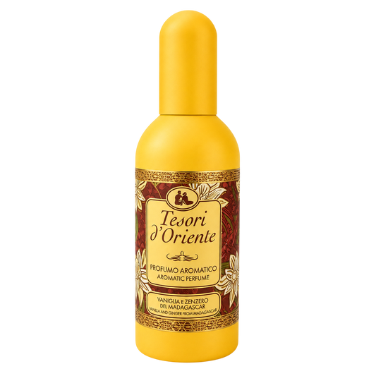 Tesori d'Oriente Parfum Aromatique Vanille & Gingembre de Madagascar 100 ml