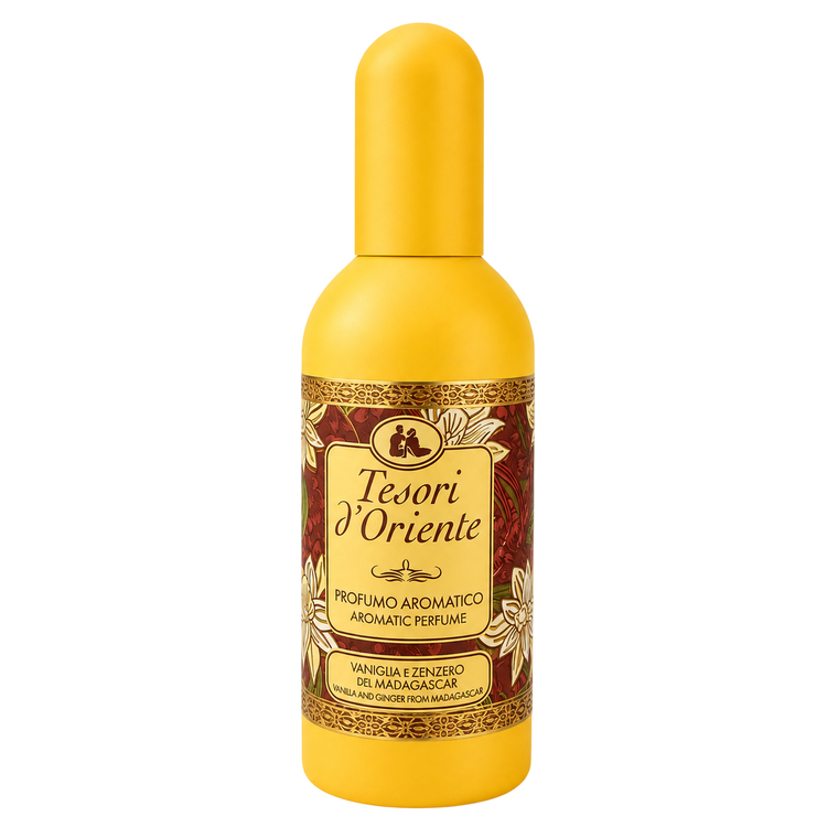 Tesori d'Oriente Parfum Aromatique Vanille & Gingembre de Madagascar 100 ml