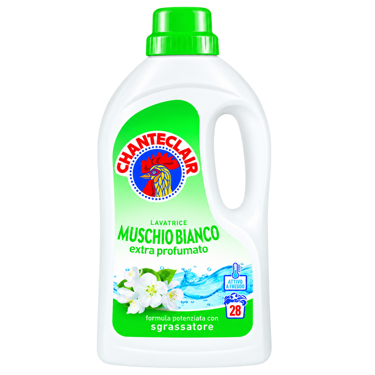 Chanteclair Lessive Muschio bianco, 28 lavages 1,26 L