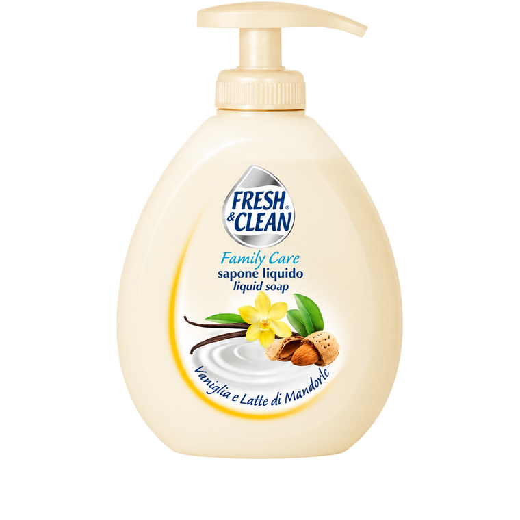 Fresh Clean Savon Liquide Vanille - Amande 300 ml