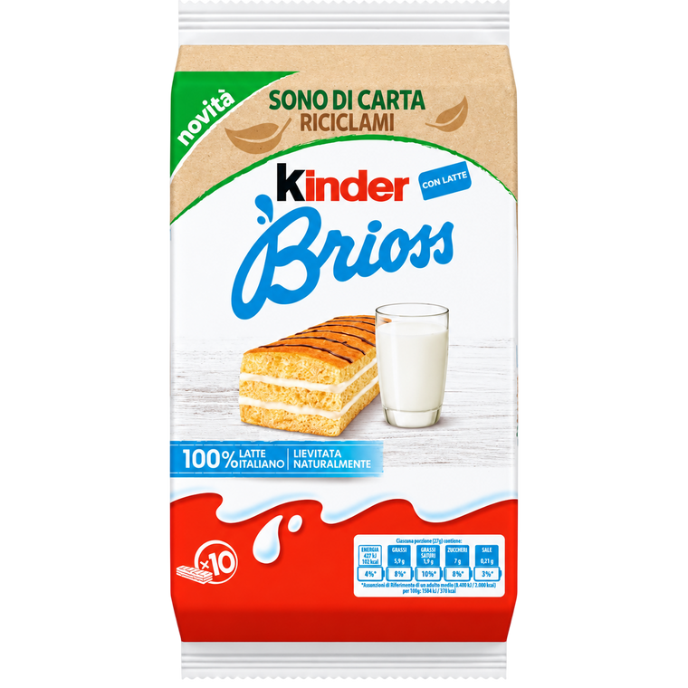 Kinder Brioss Lait 270 g x 10