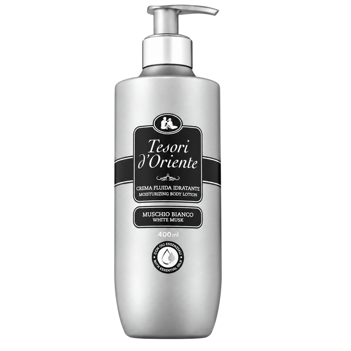Tesori d’Oriente Muschio bianco crême de corps Hydratant 400 ml