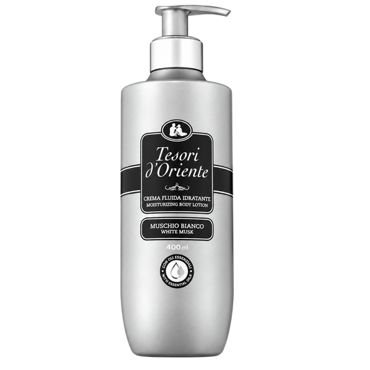 Tesori d’Oriente Muschio bianco crême de corps Hydratant 400 ml