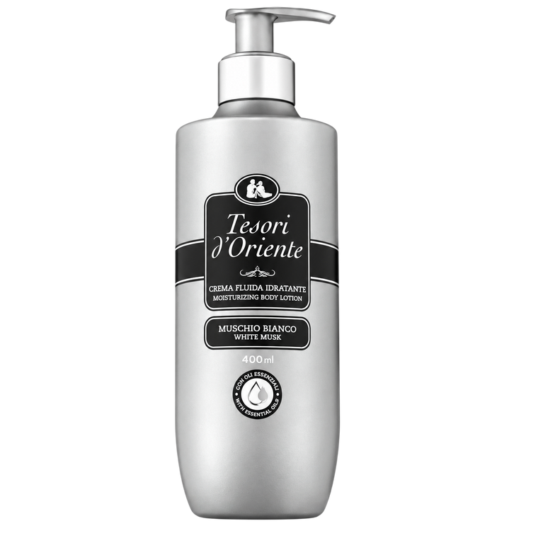 Tesori d’Oriente Muschio bianco crême de corps Hydratant 400 ml