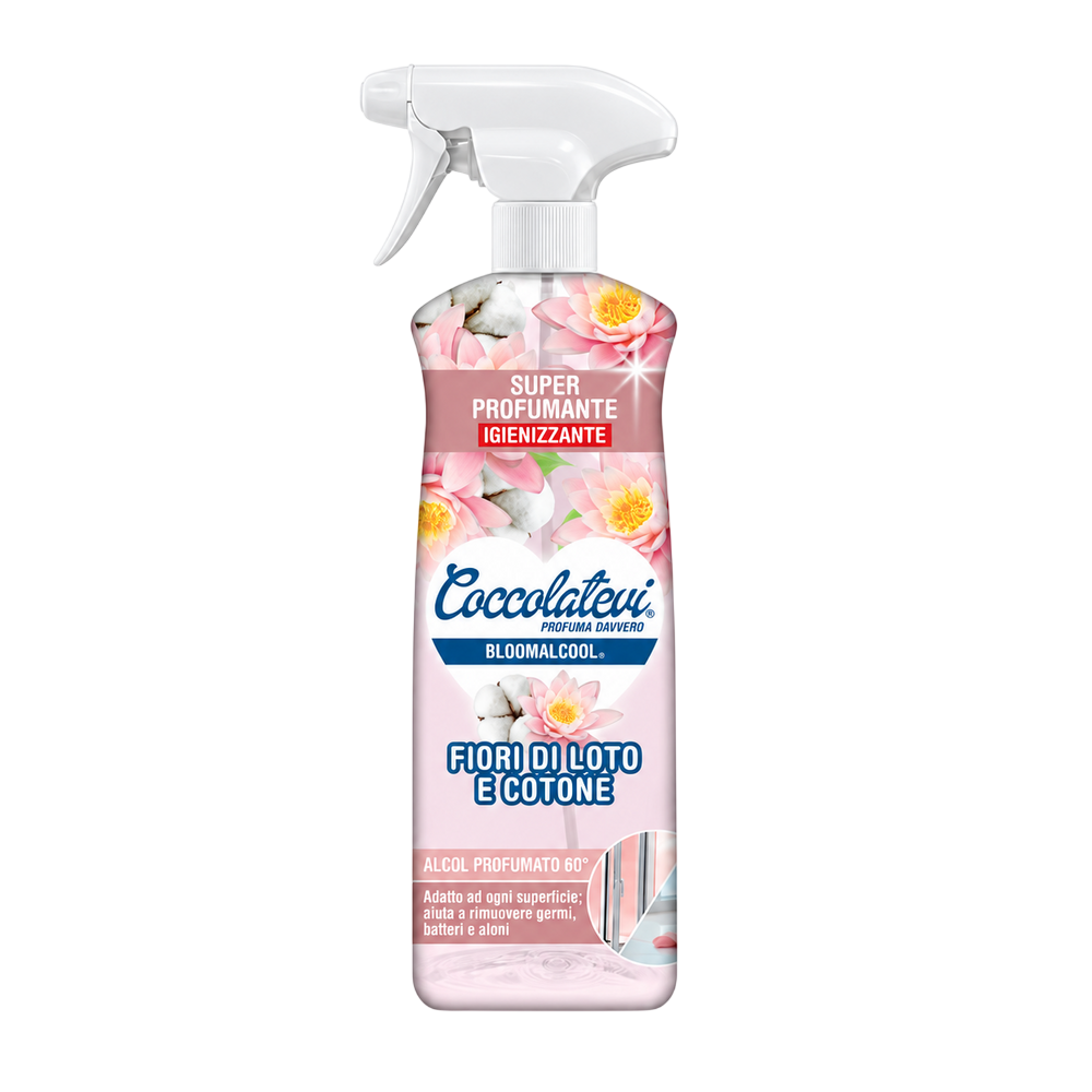 Coccolatevi Spray Bloomalcool Fiori di Loto e Cotone 750 ml
