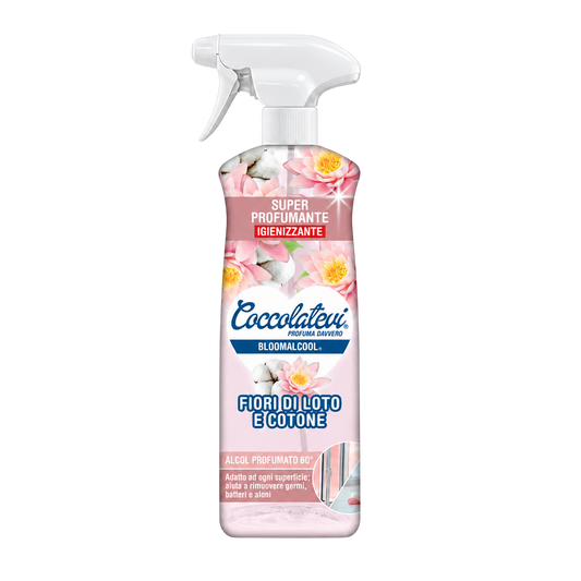 Coccolatevi Spray Bloomalcool Fiori di Loto e Cotone 750 ml
