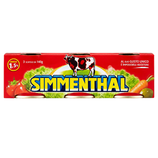 Simmenthal Viande de Bœuf en Gelée Végétale 3 x 140 g