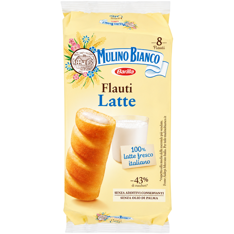 Mulino Bianco Flauti au Lait 280 g