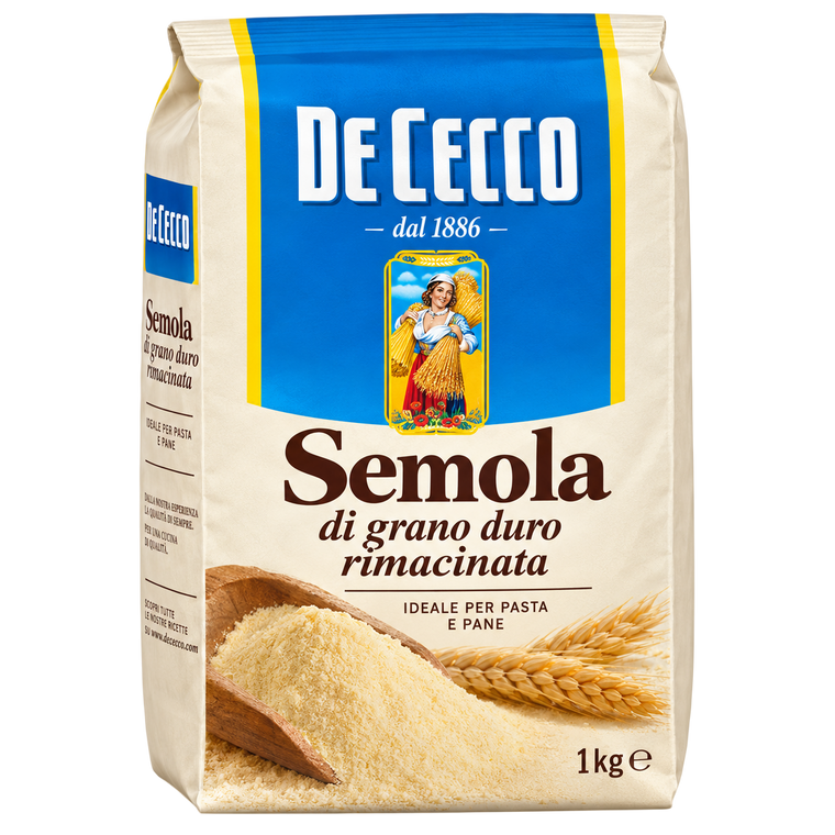 De Cecco Farine de semoule de blé dur remoulue 1 kg