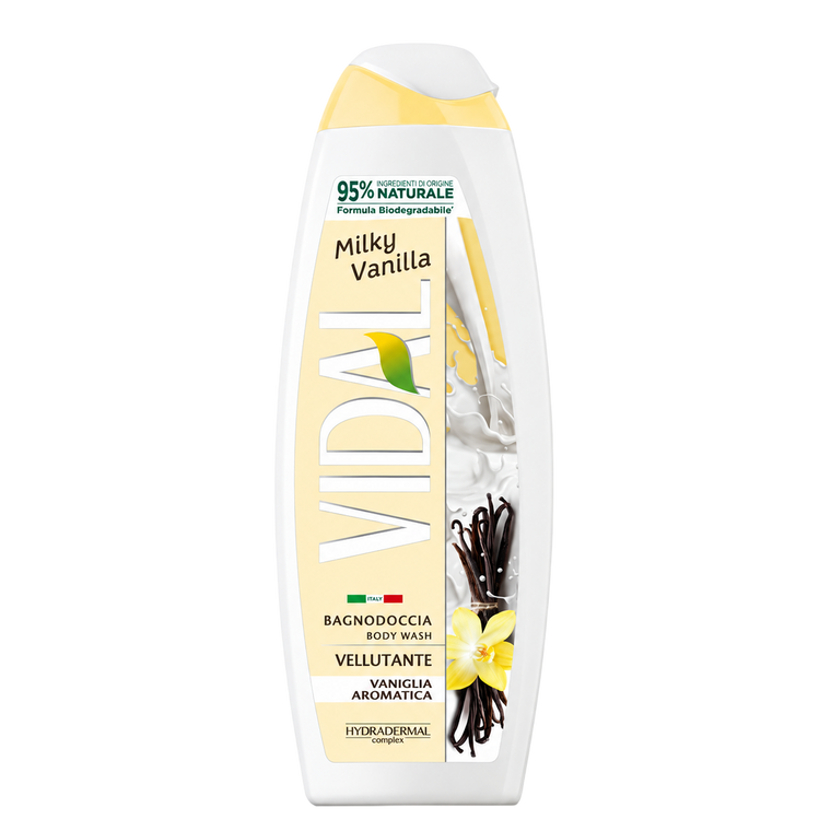 Vidal Gel Douche Lait & Vanille 500 ml