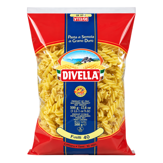 Divella Pâtes Fusilli n°40 500 g