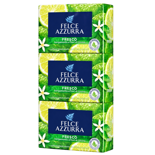 Felce Azzurra Savon Solide Fresco x 3