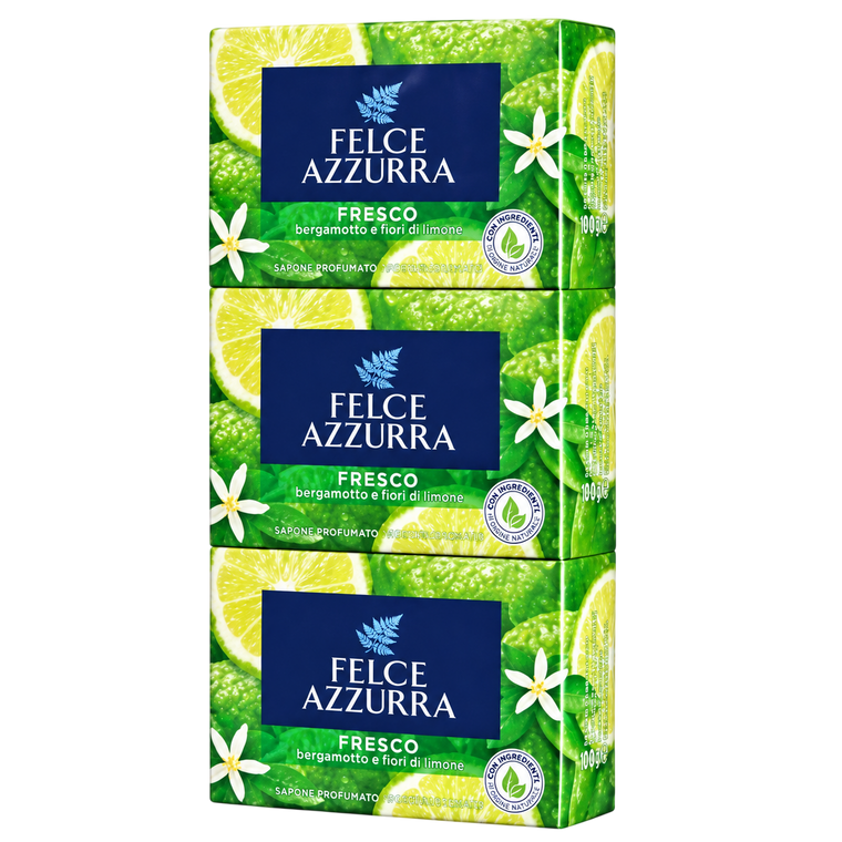 Felce Azzurra Savon Solide Fresco x 3