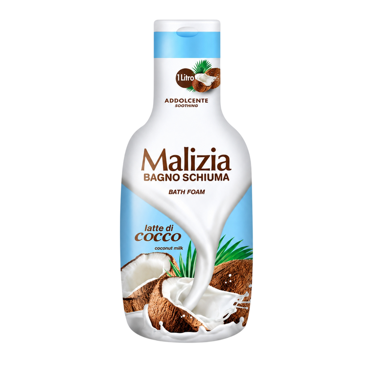 Malizia Bain Moussant Lait de Coco 1 L